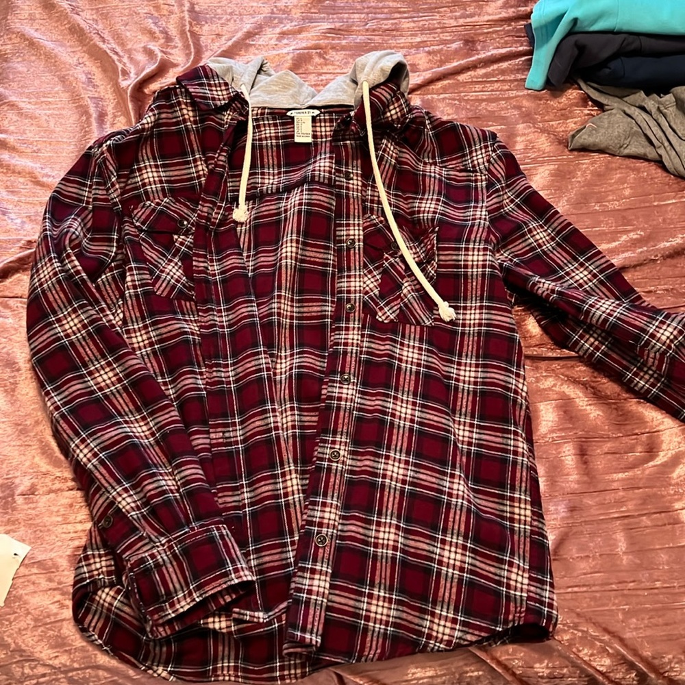 Flannel. Size L.
